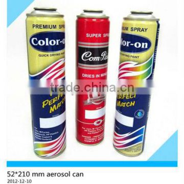 65mm Aerosol cans for the Cosmetics 65*125mm