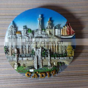 Top Quality Polyresin Resin Custom Fridge Magnet,OEM ODM custom 3D polyresin resin fridge magnet