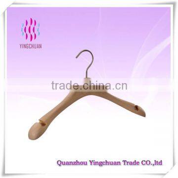 Hot Selling Luxury Notched Wooden Clothes Hanger