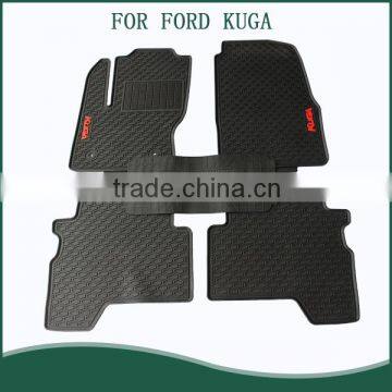 for Ford Kuga Vehicle Full Set Front & Rear Ridged Heavy Duty Escape Rubber Floor Mats All Weather Black