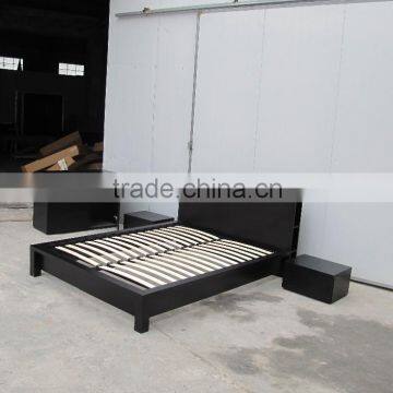 Modern bedroom design bed with storage head