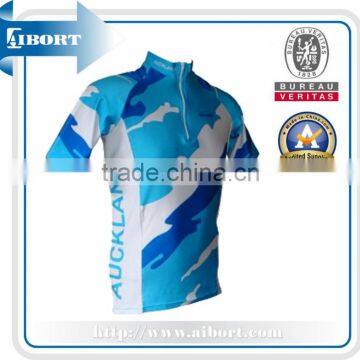 SUBCY-339 1/4 zipper up sublimated cycling jersey 2013