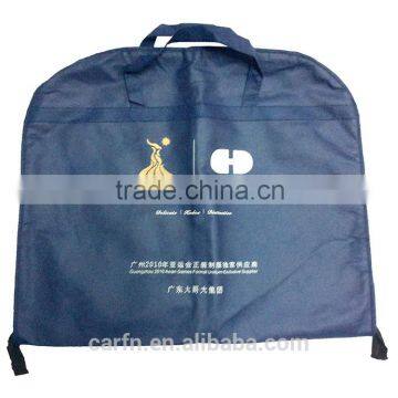 custom printed non woven foldable garment bag