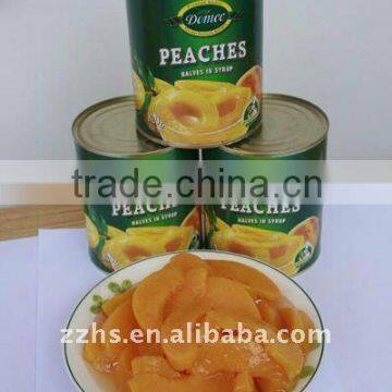 Canned Peach Slices in Syrup