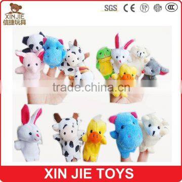 Cute Bunny Hand Puppet Plush Toy Factory Custom Farm Animal Hand Puppet Cheap Hand Puppet for Kids photo-4