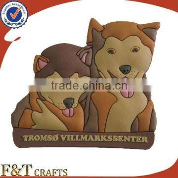 high quality lovely animal pvc rubber fridge magnets