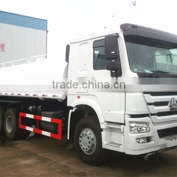 low price stock used 20m3 2016 sinotruk 336hp howo 6x4 water tanker truck for sale