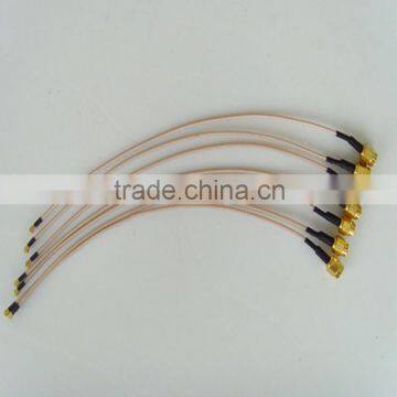 High Power 25cm Length Cable , High Voltage SMA To CRC9 Cable , RF High Voltage Coaxial Cable photo-4