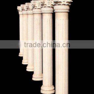 White marble railing balustrade with small pillars for home or garden decoration,marble balustrade from Vietnam