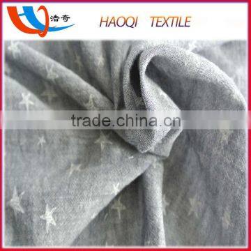 Lastest Dress Designs Double Face Cotton Wolf Print Fabric photo-2