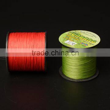 High strength,high breaking strain gold fishing line 500M with free sample