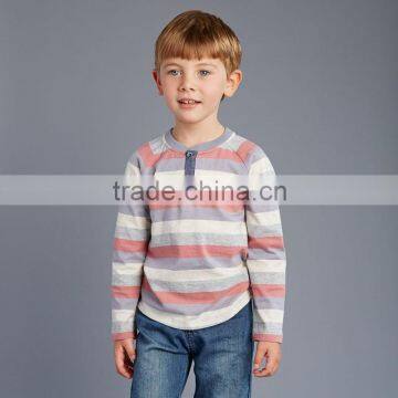 DK0101 dave bella 2015 autumn 100% cotton boys boutique outfits children's clothes boys T-shirt child cotton blouse