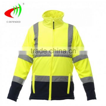 reflective safety high visibility jacket winter coat