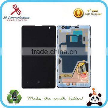 original lcd digitizer with frame for Lumia 1020 lcd+touch assembly