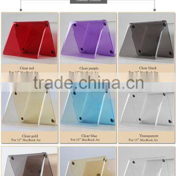 0.8MM Ultra Thin Anti-scratch Cover for Macbook Case for New MacBook Pro 15'' ,hard Clear Case for 15'' MacBook Pro Retina