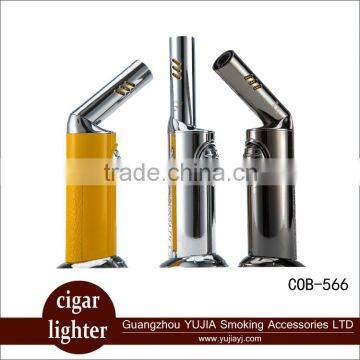 Guangzhou YuJia Cohiba rotate cigar lighter one strong torch jet flame cigar cigarette lighter