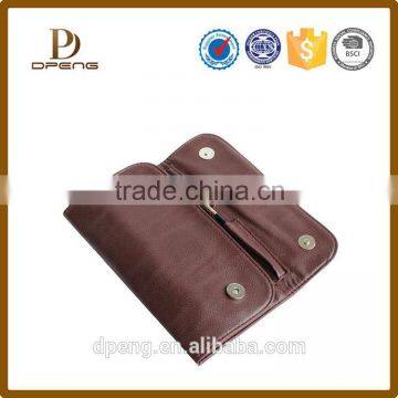 Custom Professional Unique Folding personalized pu leather cosmetics bag