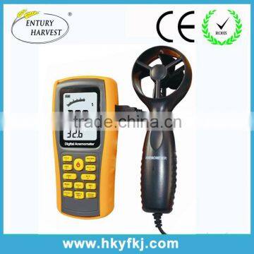 Hot high quality wind measurement handheld anemometer digital lcd wind vane anemometer S-AM84