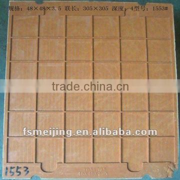 Moulding plastic for glass mosaic