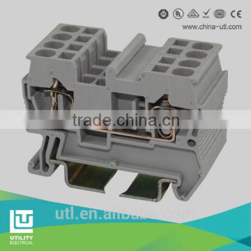 wago contact spring type JUT3-2.5 din rail terminal block connector