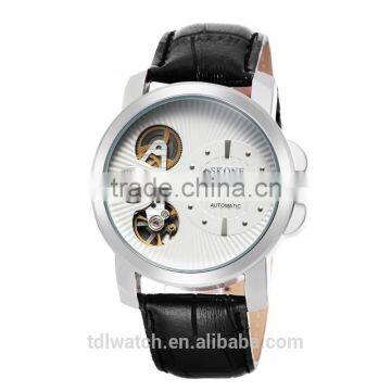 Mechanical Genuine Leather Sport Man Watch