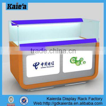 retail wood mdf display for phone