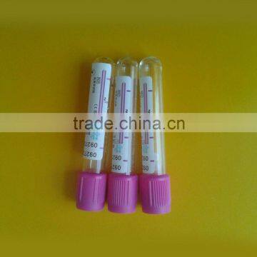 EDTAK3 Normal Use Blood Collection Tube with Purple Cap(CE/ISO)