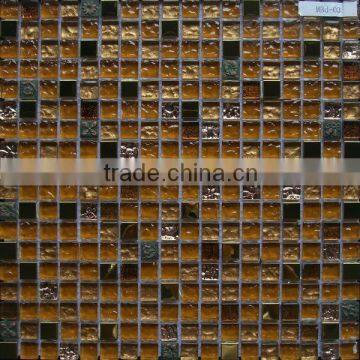 MBD-03 Classical Metal mix Glass Mosaic Tile