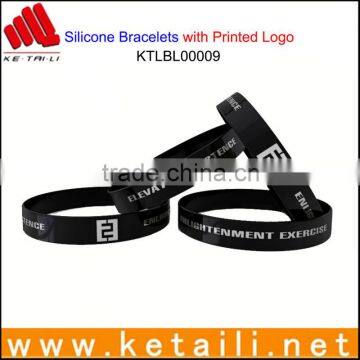 Silicone gift bracelet / custom slap wristband / oem wrist band