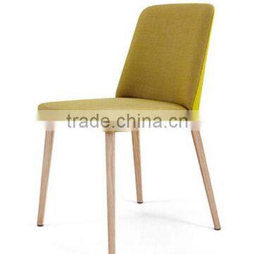 Restaurant Furniture Dining Room Wooden Fabric Dining Chair HDC1492