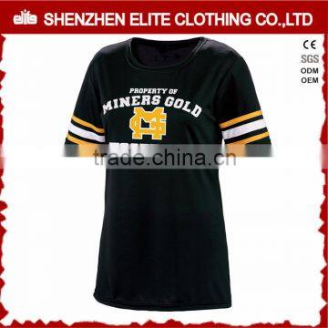 2017 new model black football jersey guangzhou factory