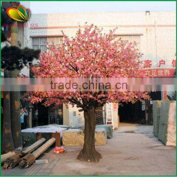 Wholesale Fiberglass Artificial Cherry Blossom Tree Garden Decoration Artificial Cherry Tree photo-2