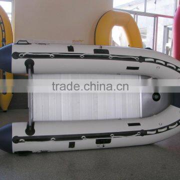 0.9mm PVC Hull Material military inflatable boat for sale