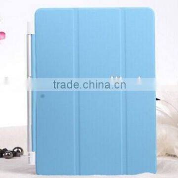 Beautiful Color Wallet Style Side Flip Stand Card Slots Elastic Belt for Ipad Air 2 Leather Case photo-3