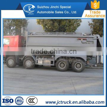 Hot and Perfect 17000KG howo sino 8X4 dump compression garbage truck of supplier