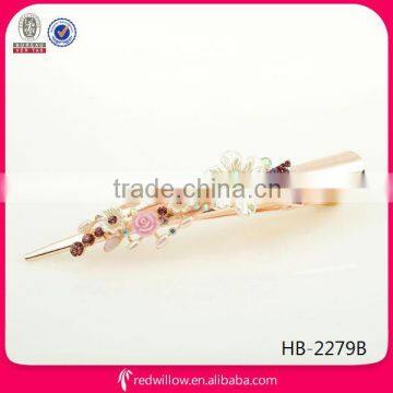 Hot sale fancy handmade hair extension snap clip for teen girls