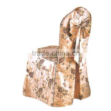 Wedding Chair Cover Wholesale Dining Chair Cover with Bow Tie