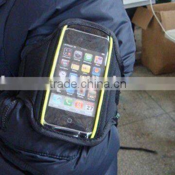 Neoprene cell phone armband
