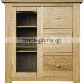 Oak Hi FI 3 drawers wood furniture