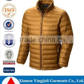 china suppliers new product wholesales clothing apparel & fashion jackets men active Men's goose down jacket