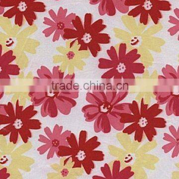 100% Polyester Printed Peach Skin Fabric for Home Textiles