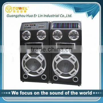 Professional 2.0 active stage speaker outdoor powered speaker
