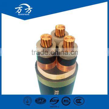 CU XLPE PVC Unarmored Medium Voltage 70mm copper cable