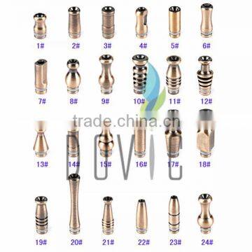 animal drip tips 510 drip tips bronze drip tips for rebuildable dripping atomizer