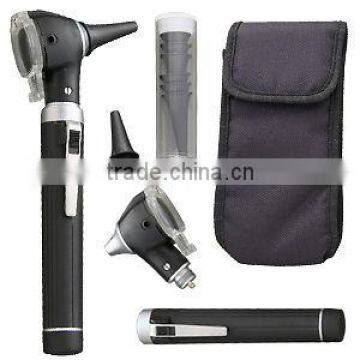 Mini Fiber Optic Otoscope Black