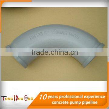 P.M DN125*90D Concrete Pump Pipe Wear resistant Elbow