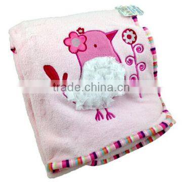 Personalised Baby Fleece Animal Blankets - Butterfly and Bear photo-6