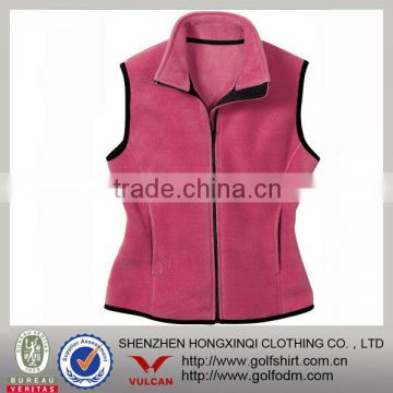 Hot sales polar fleece jackets vests