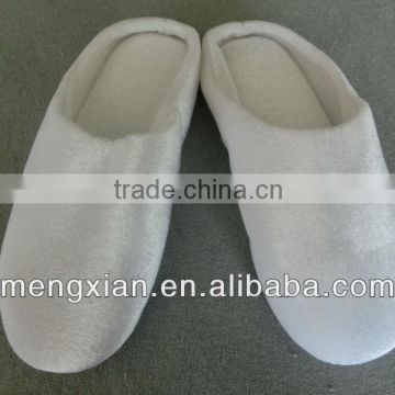 top quality white disposable hotel indoor slippers