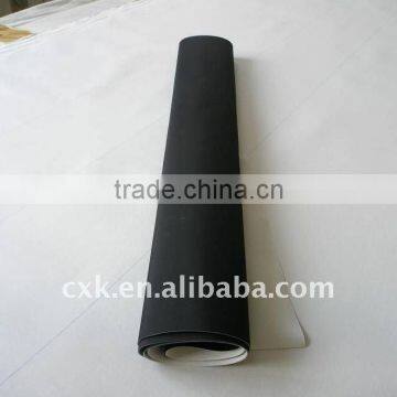 Compressible rubber blanket